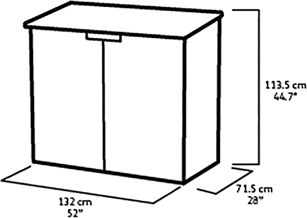 Keter Store It Out Nova 880L Storage Box - Dark Grey